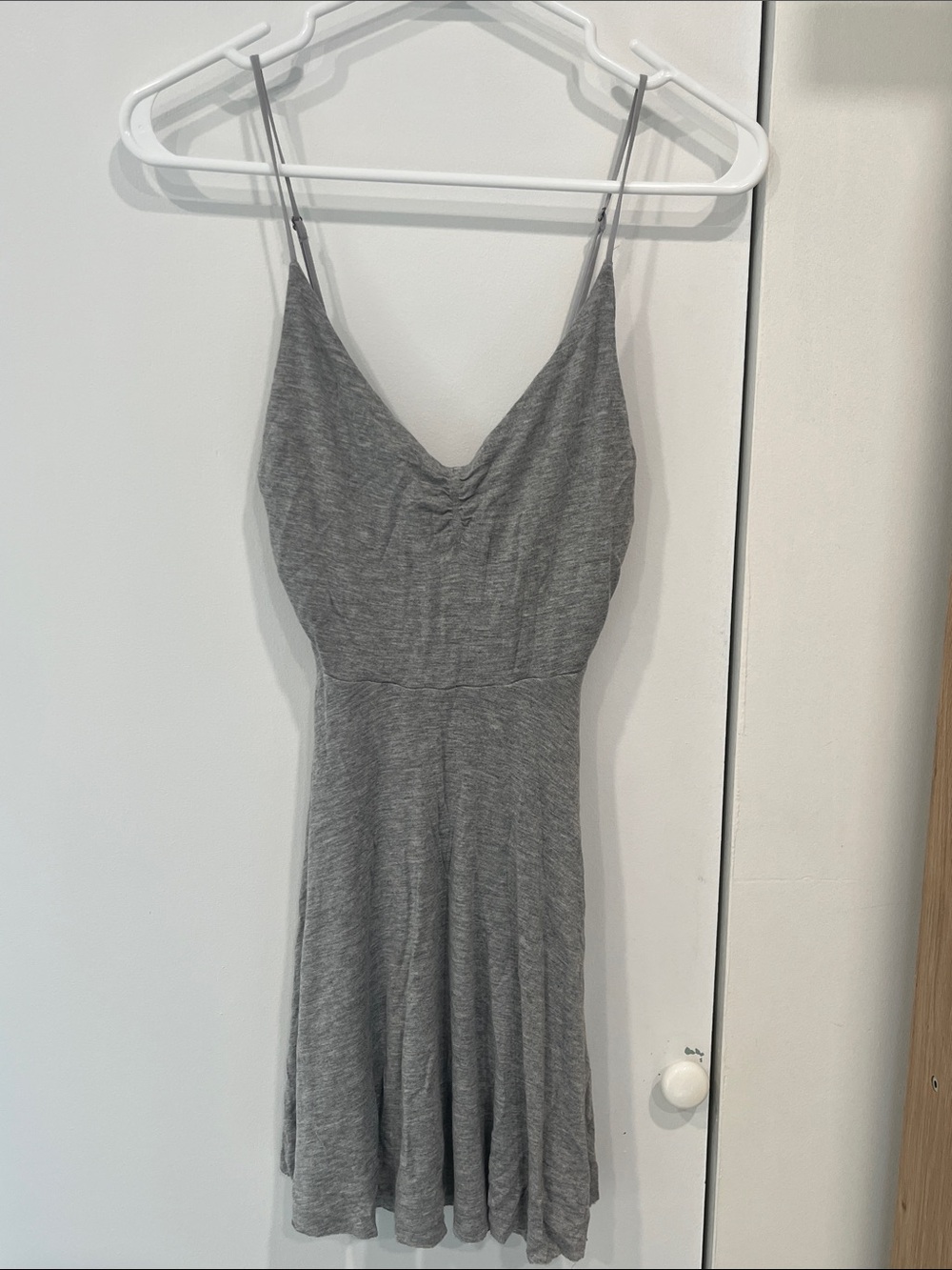 Kimchi Blue Gray Jersey Mini Dress – Size XS